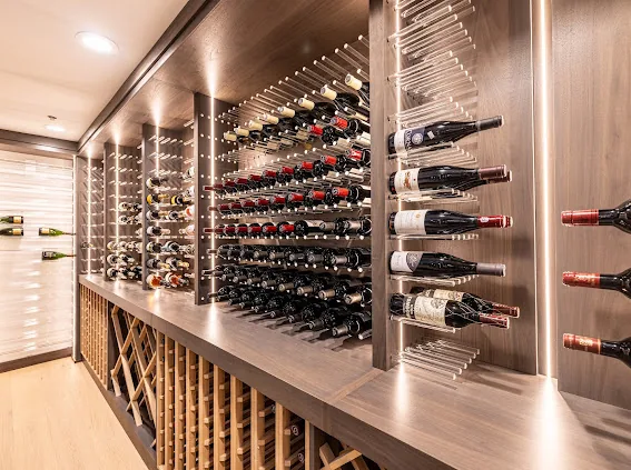 View 4 - The Brentwood Glass Estate Cellar