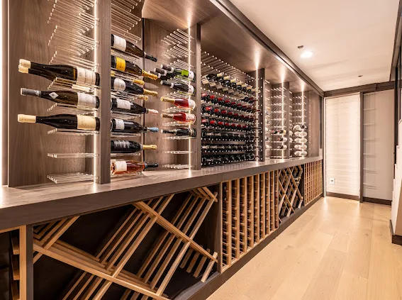 View 10 - The Brentwood Glass Estate Cellar